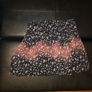Gradient Mini Skirt